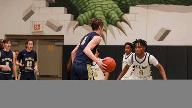 Gateway vs Franklin Regional boys basketball Brentaro Yamane